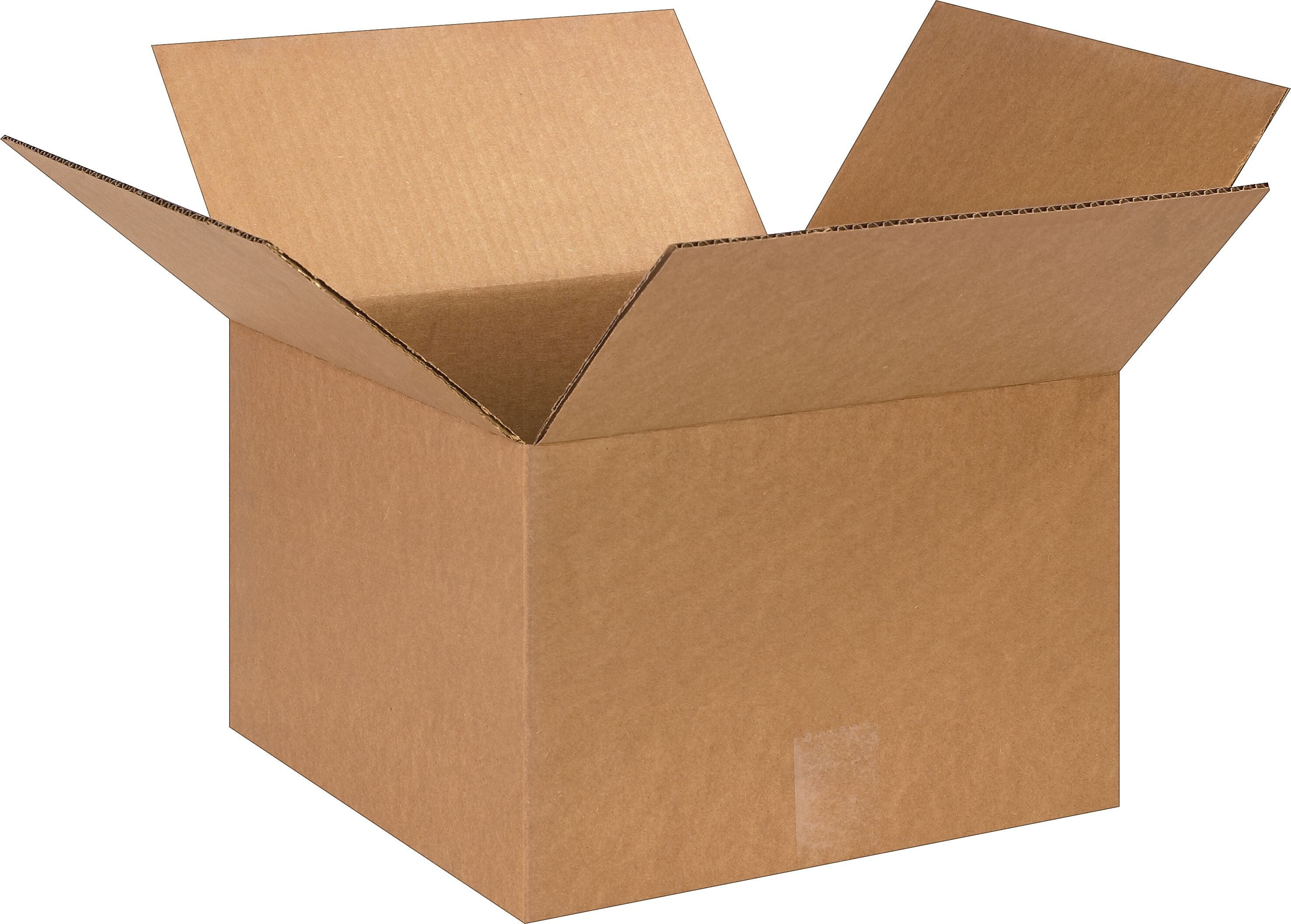 13" x 13" x 9" Shipping Boxes, 32 ECT, Brown, 25/Bundle (13139)