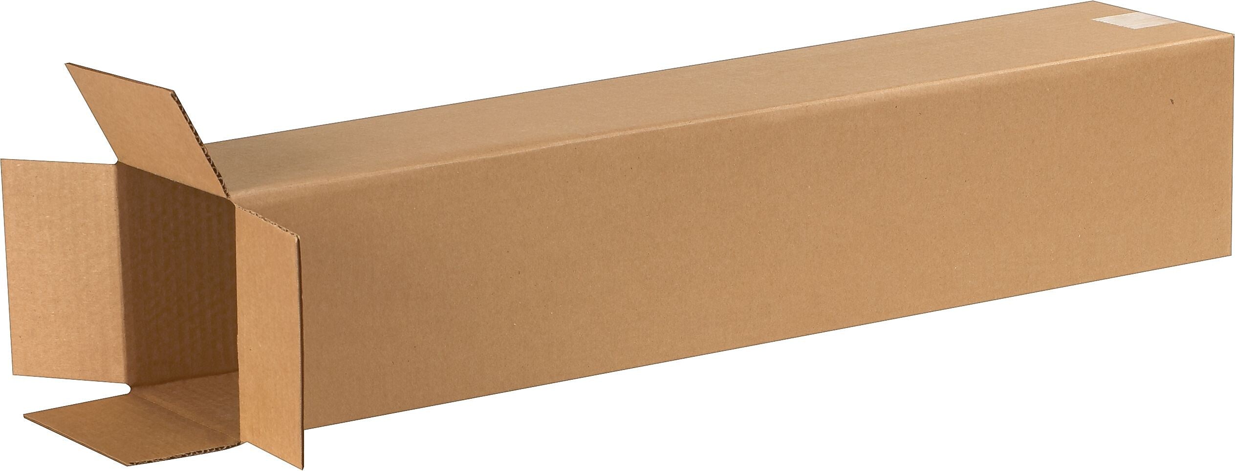 6" x 6" x 30"'' Shipping Boxes, 32 ECT, Brown, 25/Bundle(6630)