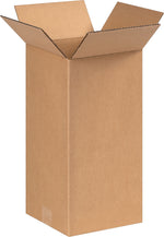 8" x 8" x 16" Shipping Boxes, 32 ECT, Brown, 25/Bundle (8816)