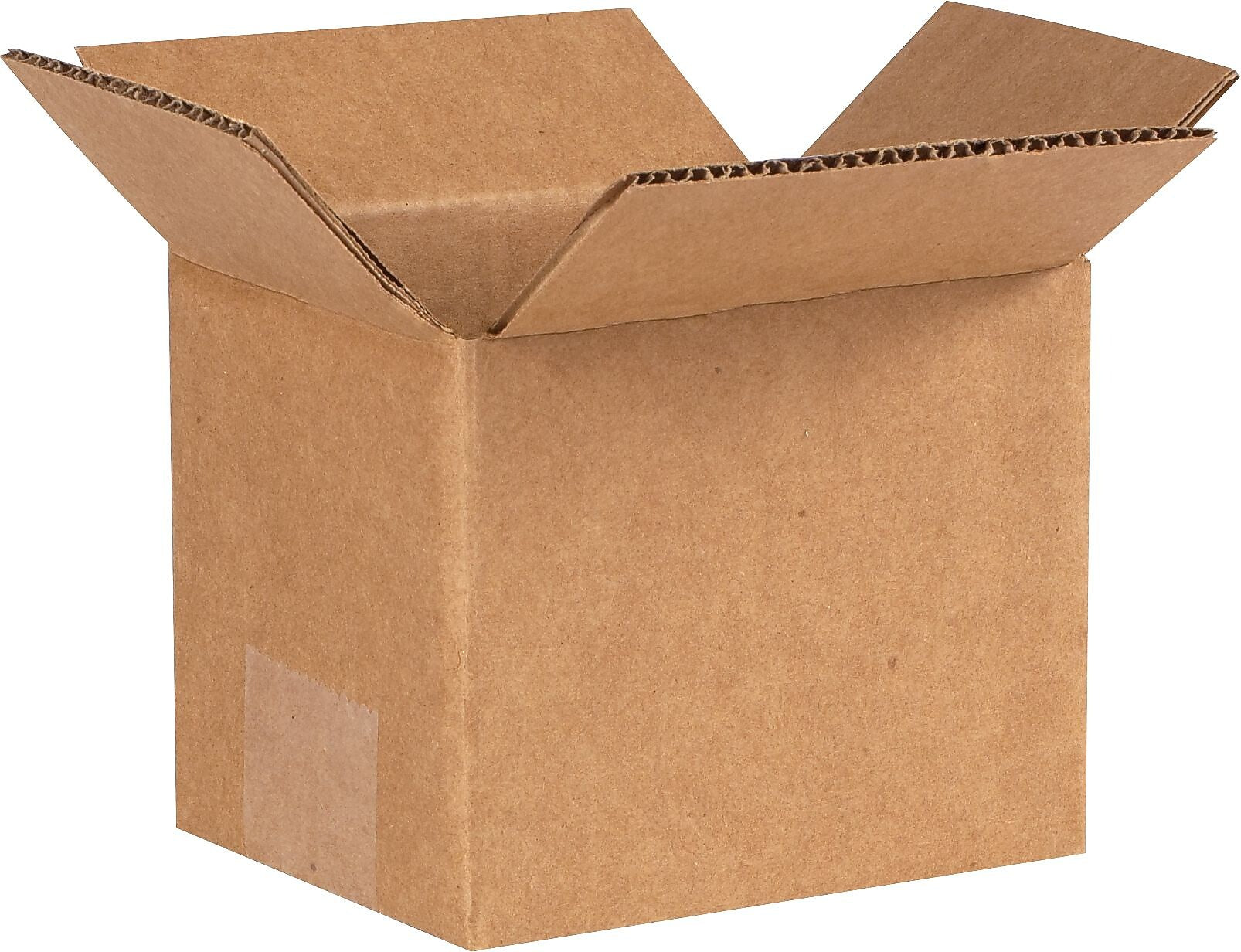 5" x 4" x 4" Shipping Boxes, 32 ECT, Brown, 25/Bundle (544)