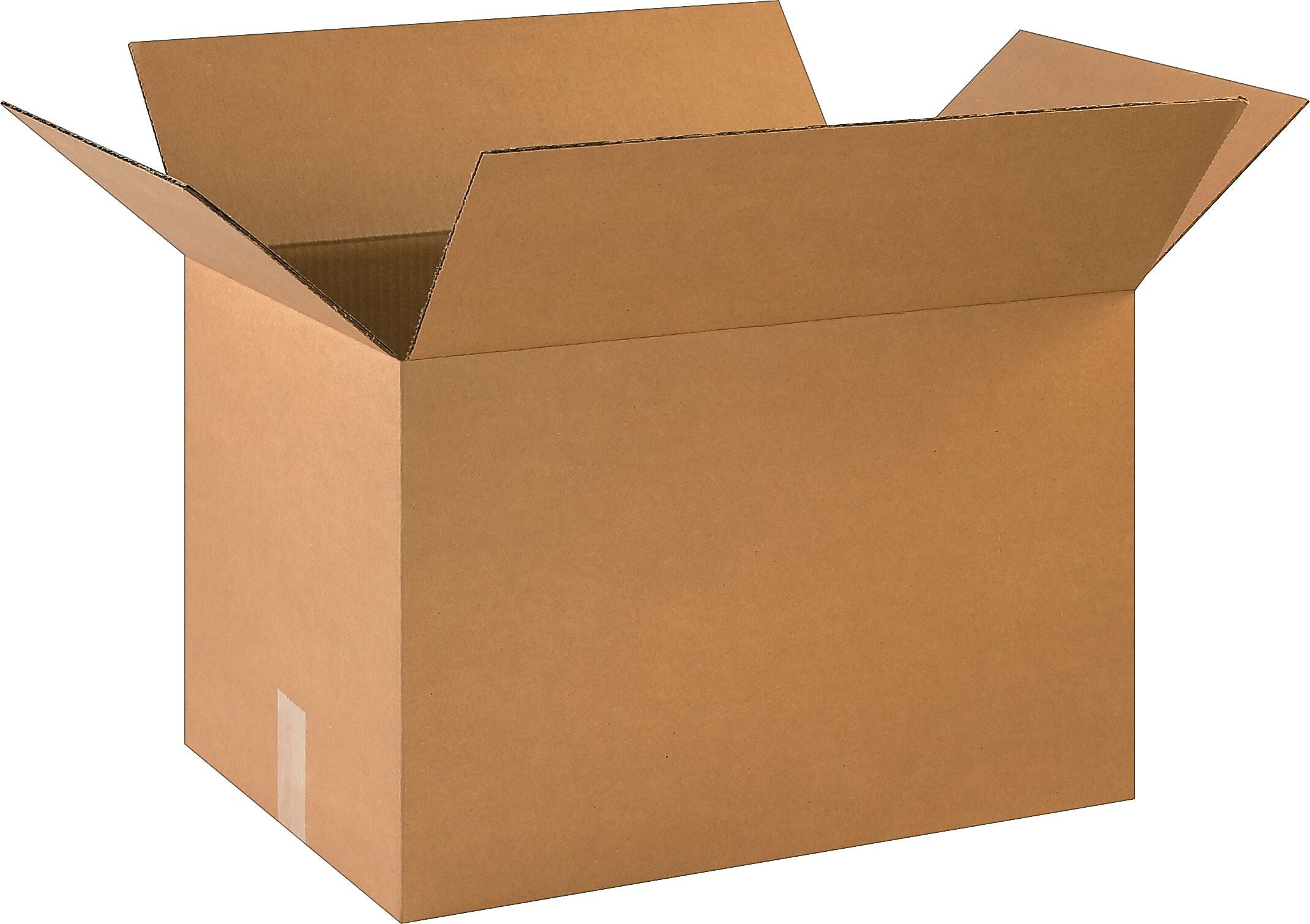 21" x 14" x 14"'' Shipping Boxes, 32 ECT, Brown, 20/Bundle(211414)