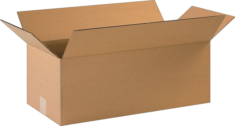 22" x 10" x 8" Shipping Boxes, 32 ECT, Brown, 20/Bundle (22108)