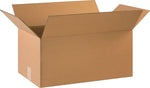 22" x 12" x 10" Shipping Boxes, 32 ECT, Brown, 20/Bundle (221210)