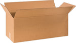30" x 12" x 12" Shipping Boxes, 32 ECT, Brown, 15/Bundle (301212)