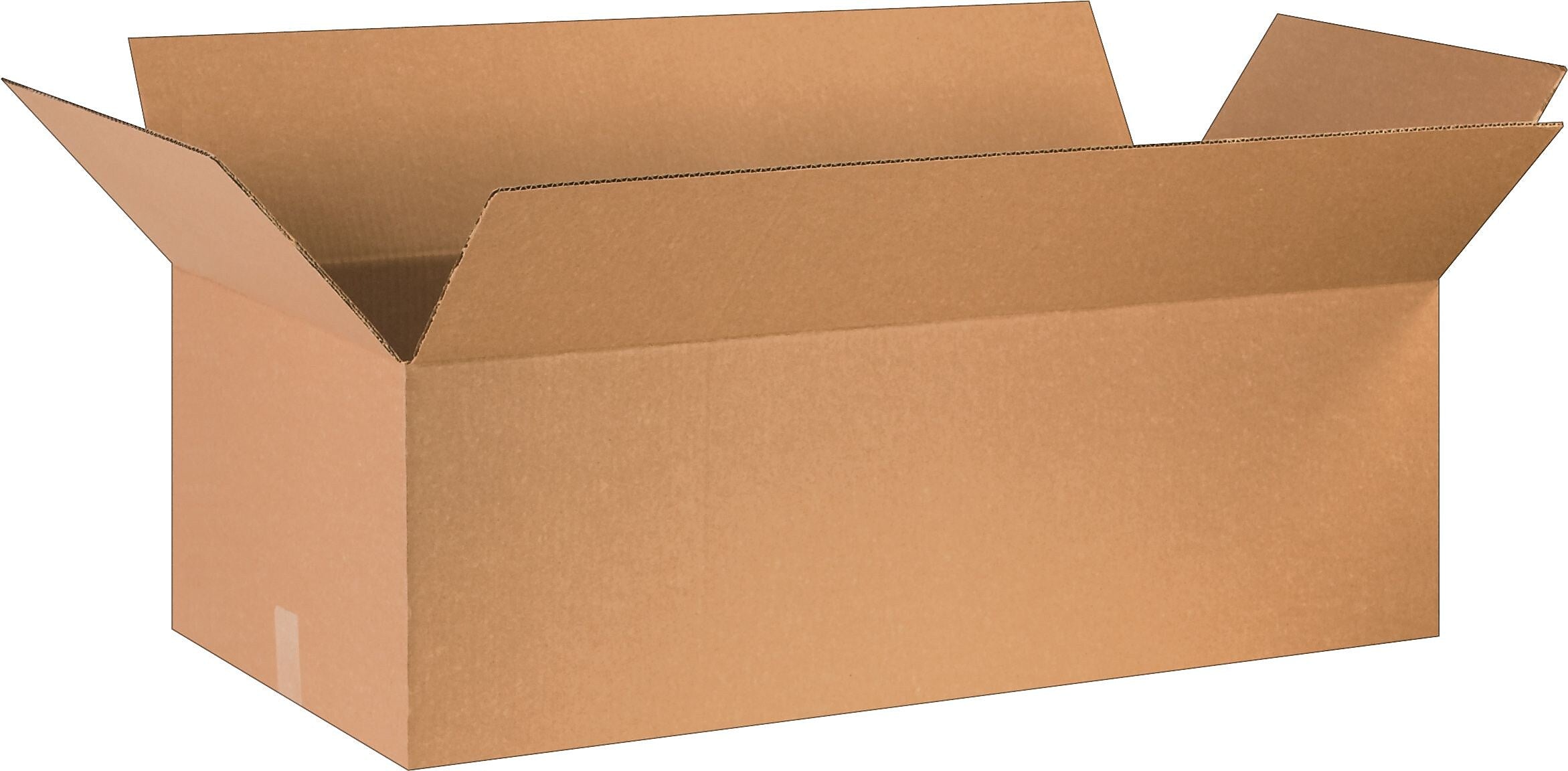 36" x 18" x 12"'' Shipping Boxes, 32 ECT, Brown, 15/Bundle(361812)