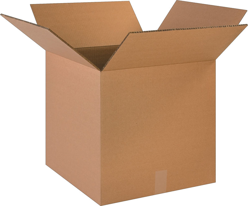 18" x 18" x 18" Shipping Boxes, Brown, 10/Bundle (HD1818DW)