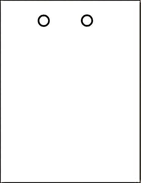 Impreso Pre-Punched Laser Cut Sheets, 2-Hole Punch Top, 20 lb., 92 Brightness, 8 1/2" x 11", 2500 Sheets/Ct