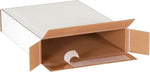 10.88" x 2" x 12.25" Self-Sealing Side Loading Boxes, 32 ECT, White, 25/Bundle (10212SSFOL)