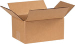 8" x 6" x 5" Shipping Boxes, 32 ECT, Brown, 25/Bundle (865)
