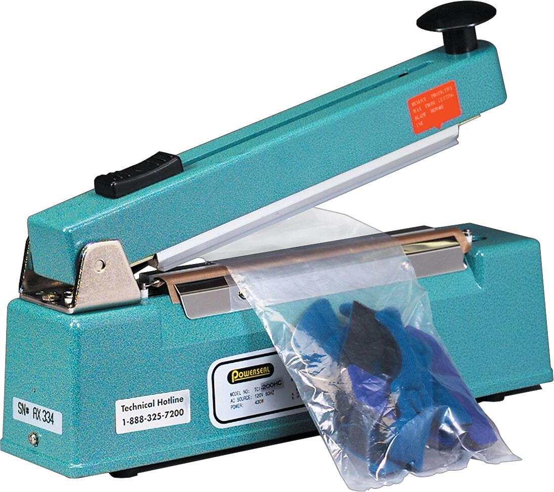 12" Tabletop with Cutter Impulse Sealer (SPBC12)