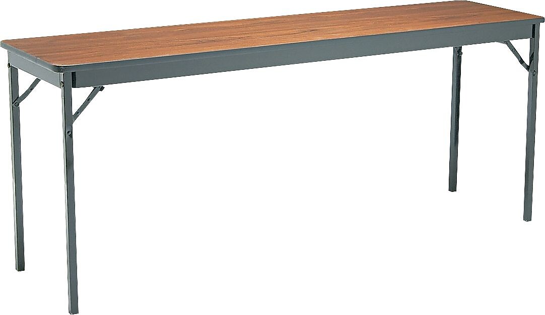 Rectangular Folding Table, 30Hx18Wx72"L