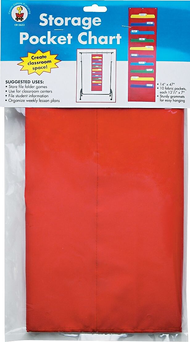 Carson-Dellosa Pocket Charts, Storage