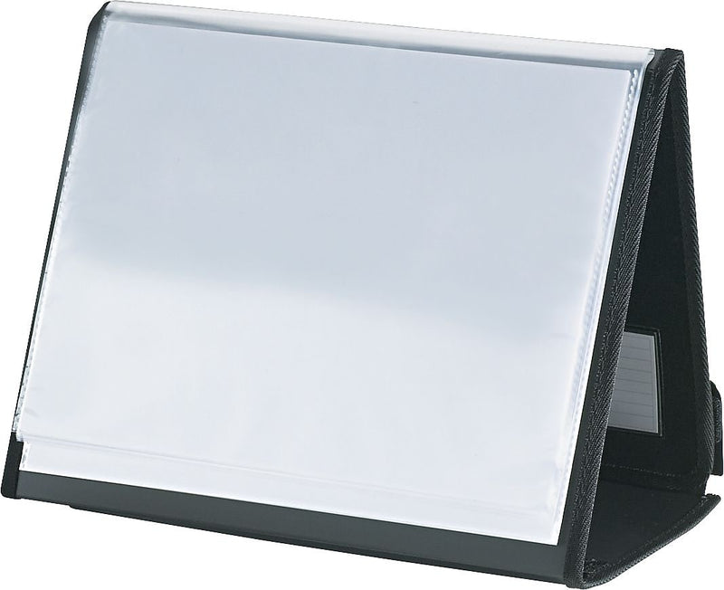 Cardinal Easel ShowFile Presentation Book, Horizontal, 40-Sheet Capacity, Black (52132)
