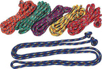 Champions Braided Nylon Jump Ropes, Assorted Colors, 8', 6/Set (CSICR8SET)