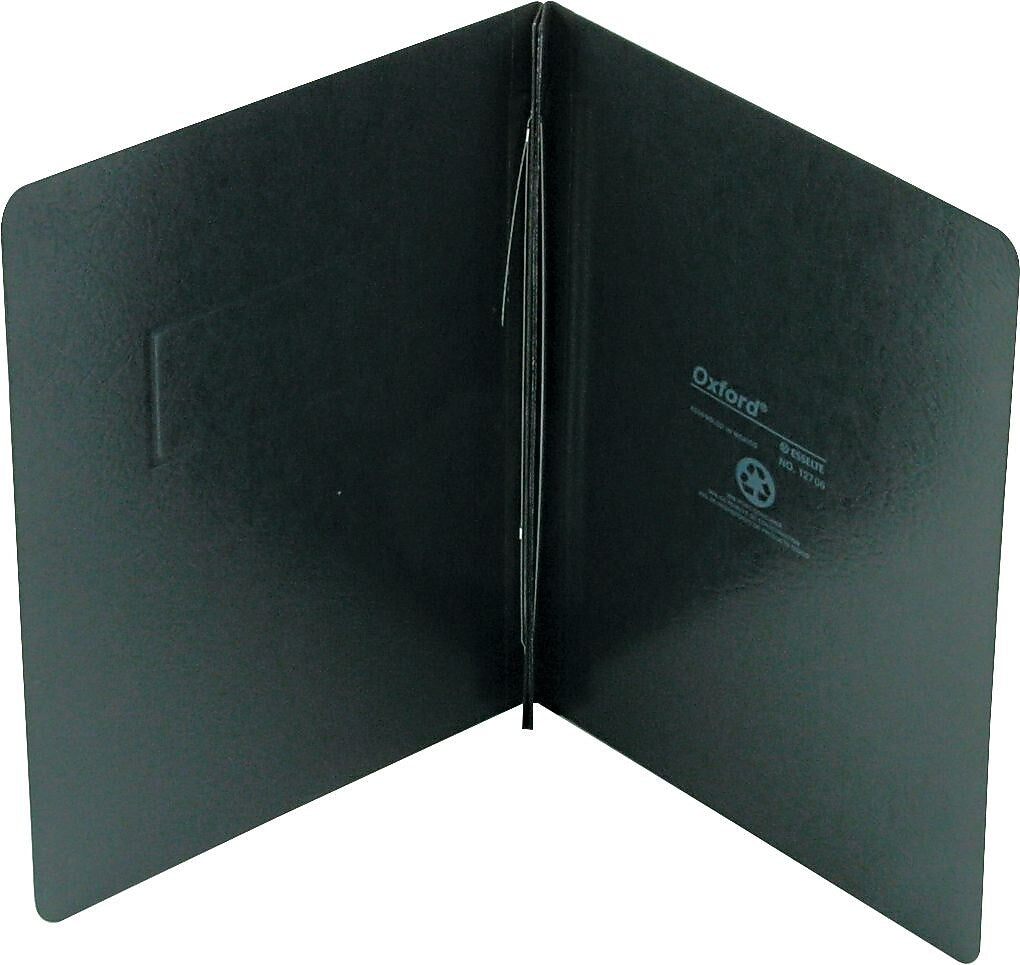 Oxford® PressGuard® 8-1/2" Punching Report Covers, Letter-Size, Black
