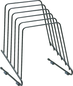 Fellowes®,  Wire Step File II,  5 Comp,  Steel,  7 1/4 x 6 x 8 1/4,  Black,  Each (69712)