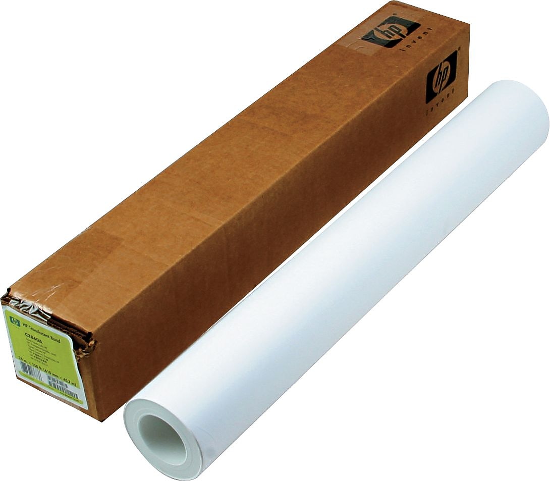 HP Wide Format Translucent Bond Paper, 24" x 150' (HEWC3860A)