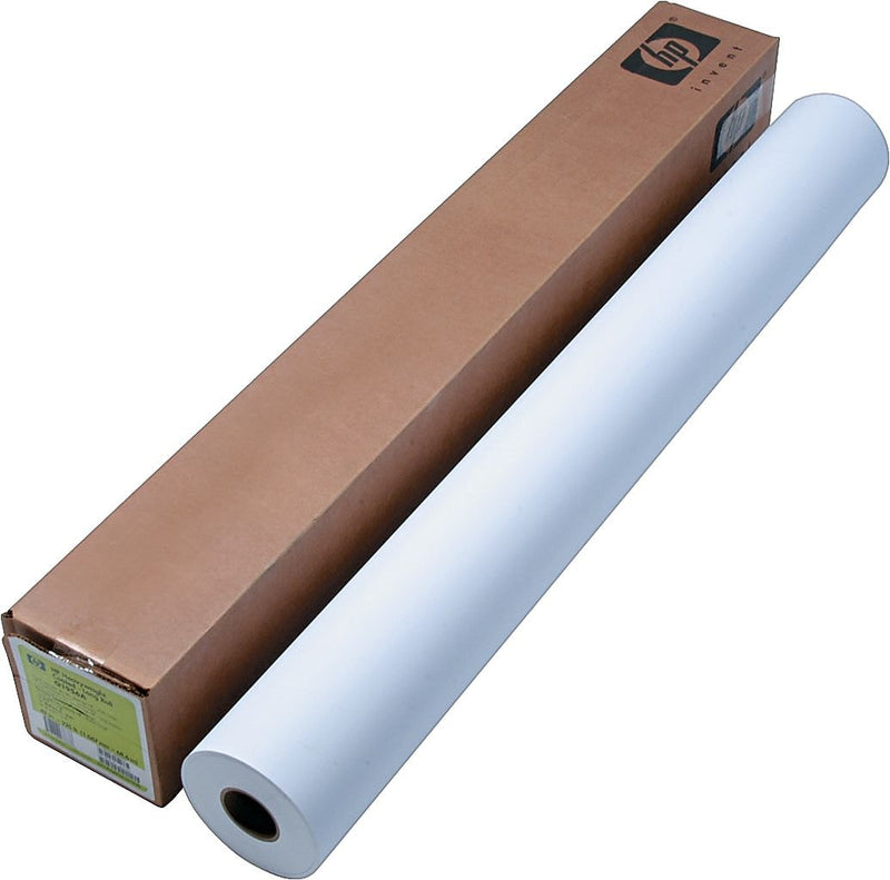 HP Premium Instant-dry Satin Photo Paper Wide Format Bond Paper Roll, 42" x 100', Satin Finish (HEWQ7996A)