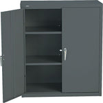 HON® Brigade® Steel Storage Cabinet, Assembled, 42Hx36Wx18D", Charcoal (HONSC1842S)