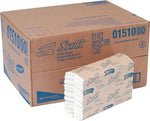 Scott Essential Recycled C-Fold Paper Towels, 1-ply, 200 Sheets/Pack, 12 Packs/Carton (01510)