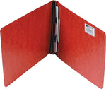 ACCO Pressboard Report Cover with Spring-Style Fastener, Earth Red, 8 1/2" x 11"