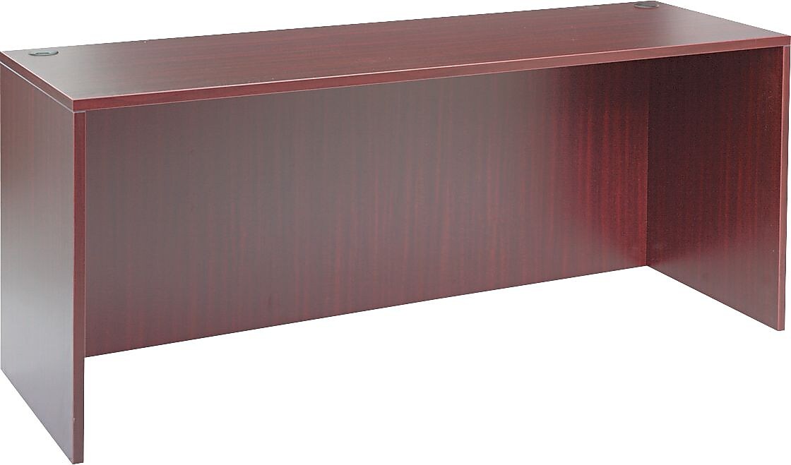 Alera™ Valencia Series Executive Suites in Mahogany, Credenza Shell, 72"W