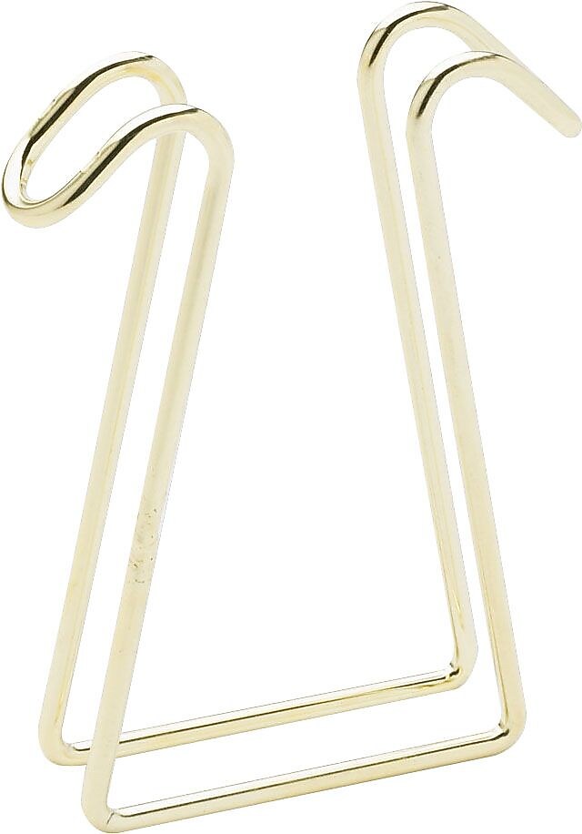 Artistic Double Sided Coat Clip Cubicle Accessory, 4 3/4"H x 3/4"W