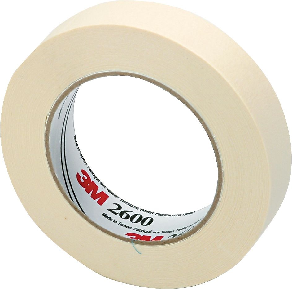 3M Highland Masking Tape, 0.94" x 60 Yards, 3" Core (MMM26001)
