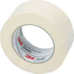 3M Highland Masking Tape, 2" x 60 yds., White (MMM26002)