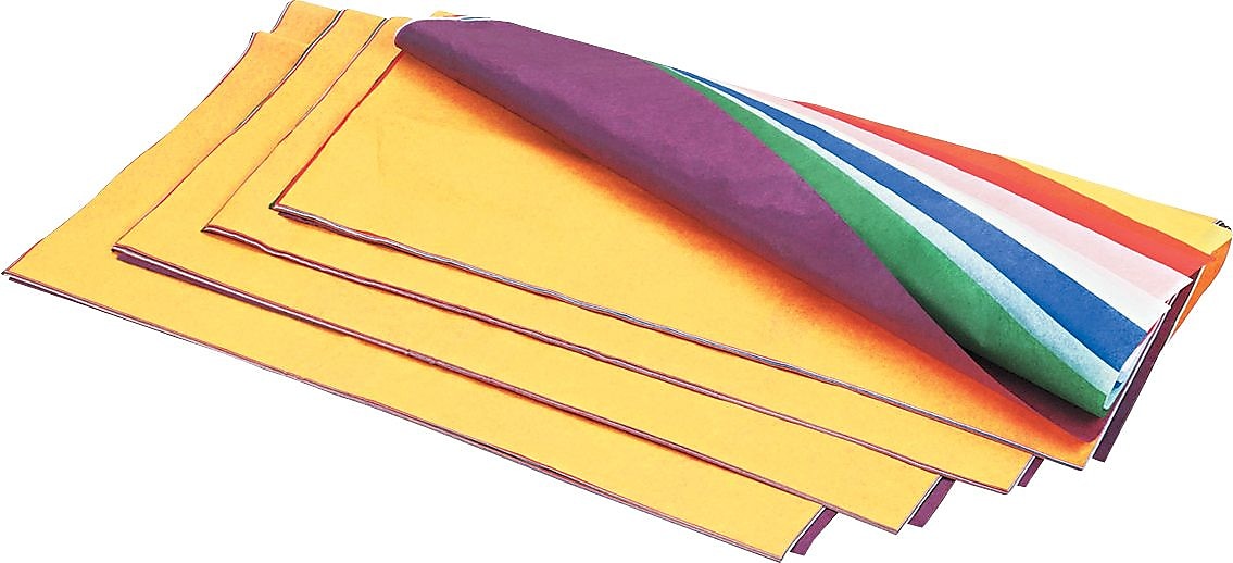 KolorFast Tissue Assortment, Assorted Colors, 20" x 30", 100 Sheets/Pk