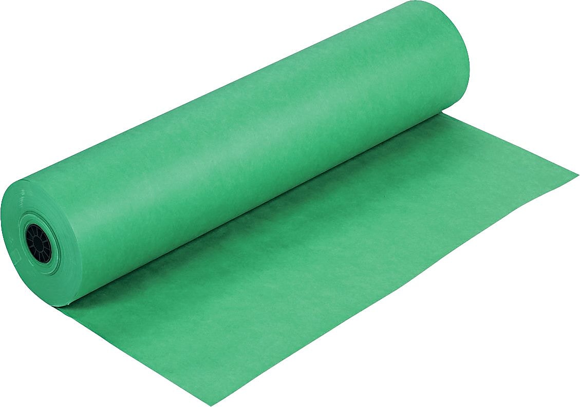 Spectra ArtKraft Duo-Finish® Paper Rolls, 36" x 1,000', Brite Green (67131)