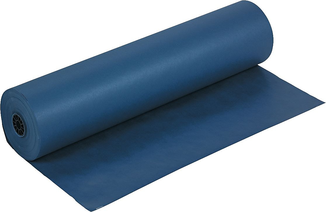 Spectra ArtKraft Duo-Finish® Paper Rolls, 36" x 1,000', Dark Blue (67181)