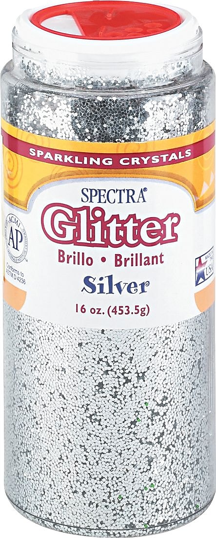 Pacon Spectra Glitter, Silver