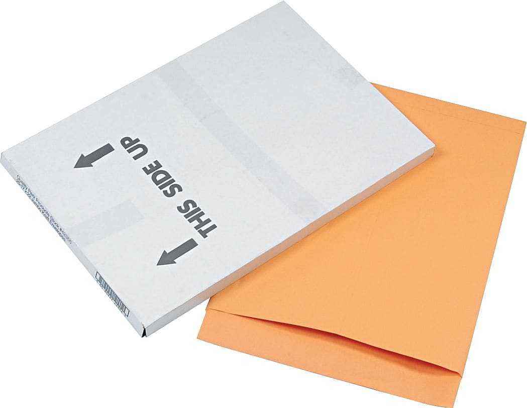 Quality Park Unsealed Kraft Catalog Envelope, 22" x 17", Kraft, 25/Box (42356)