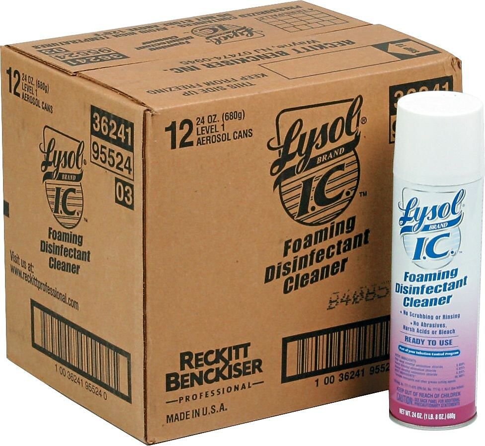 Lysol I.C. All-Purpose Cleaner, Clean, 24 Oz., 12/Carton (RAC95524CT)