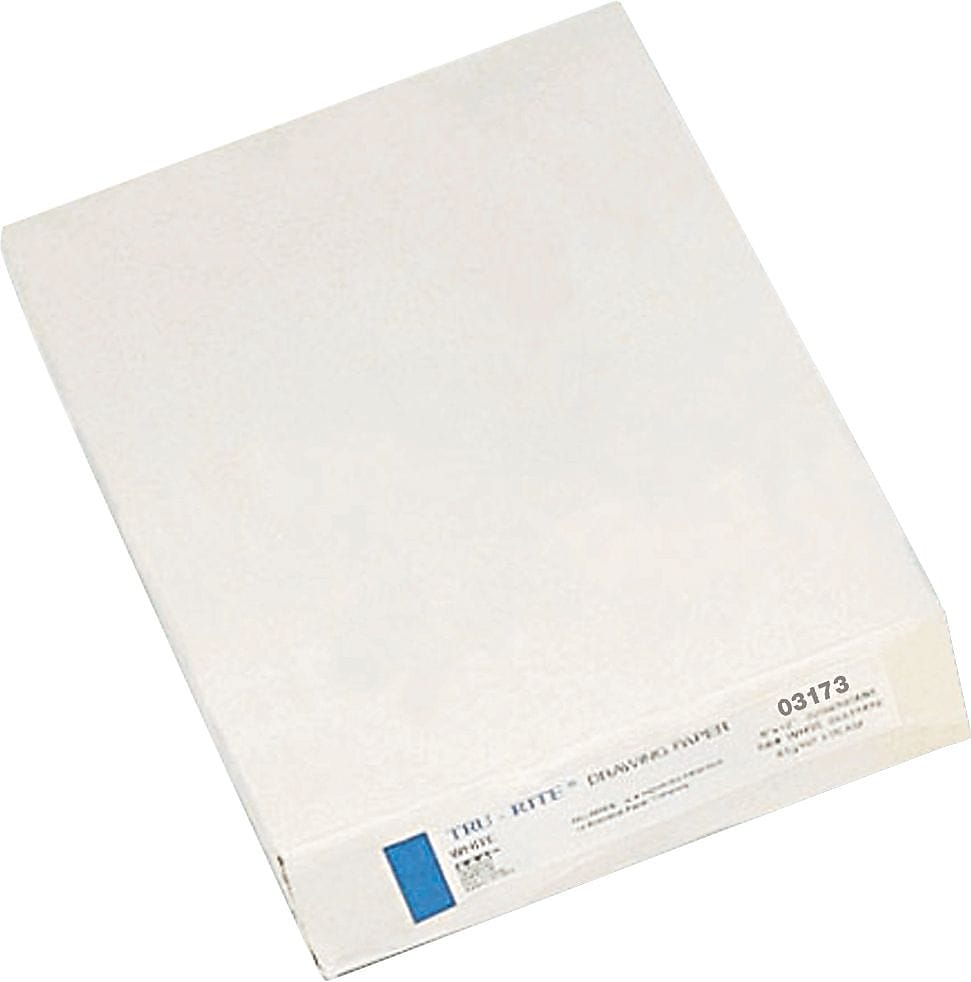 Pacon Newsprint Practice Paper with Skip Space, 1" Long Way Ruled, White, 500 Sheets/Ream (2631)