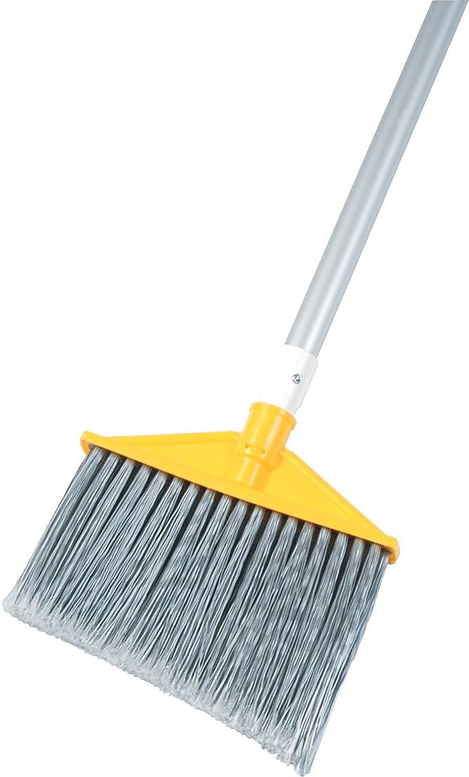 Rubbermaid 10.5" Angled Broom, Gray (FG638500GRAY)
