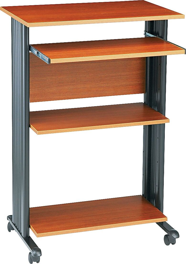 Safco Muv 30" Workstation Desk, Cherry (1923CY)