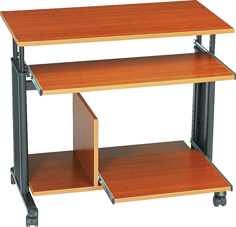 Safco Muv Mini Tower 36" Workstation Desk, Cherry (1927CY)