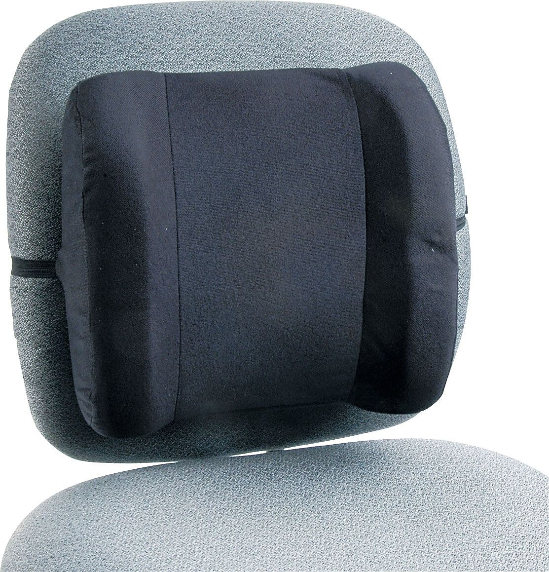 Remedease High-Profile Back Support, Black (71491)