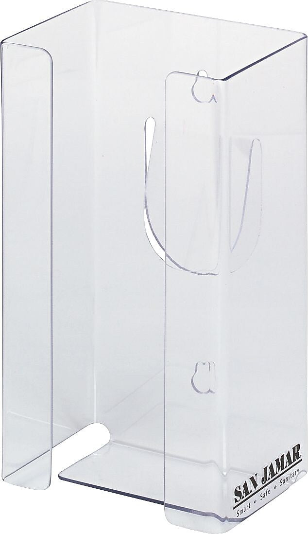 Clear Plexiglas® Disposable Glove Dispenser, Single-Box, 5-1/2w x 3-3/4d x 10h