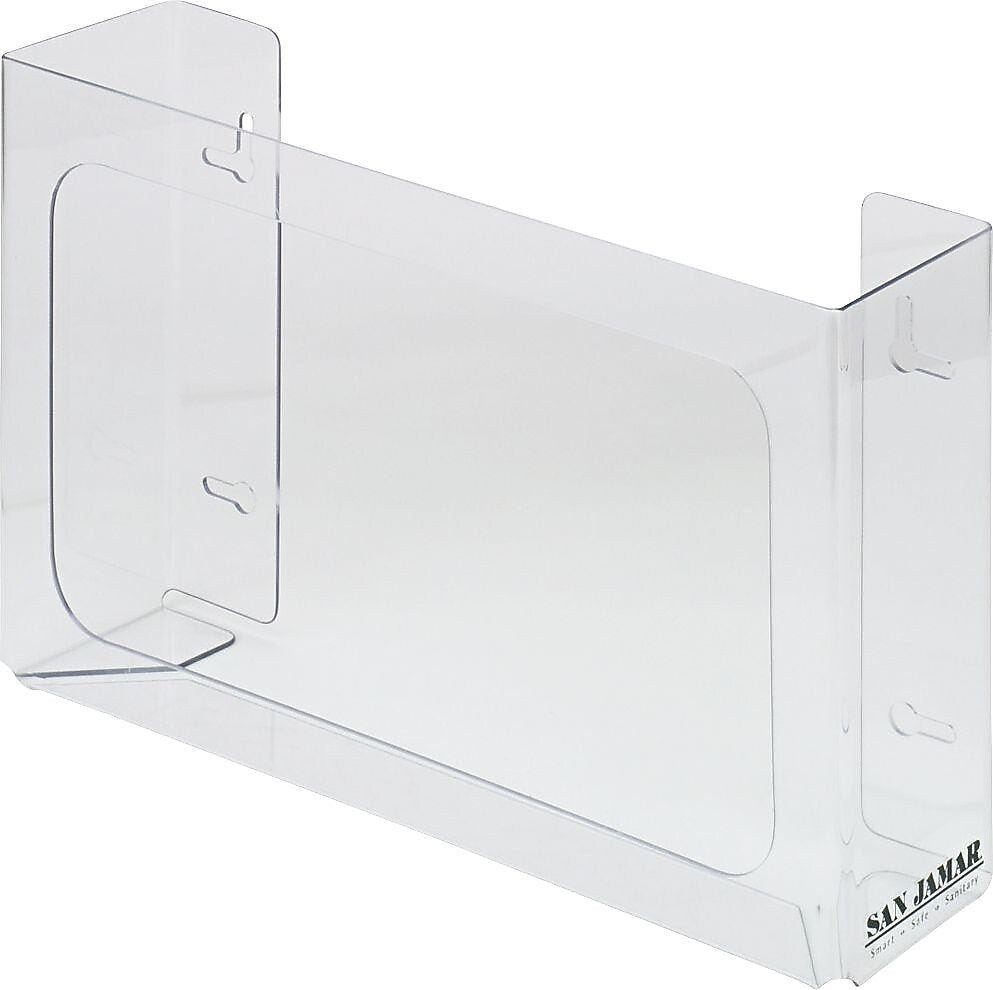 San Jamar® White Enamel Disposable Glove Dispenser