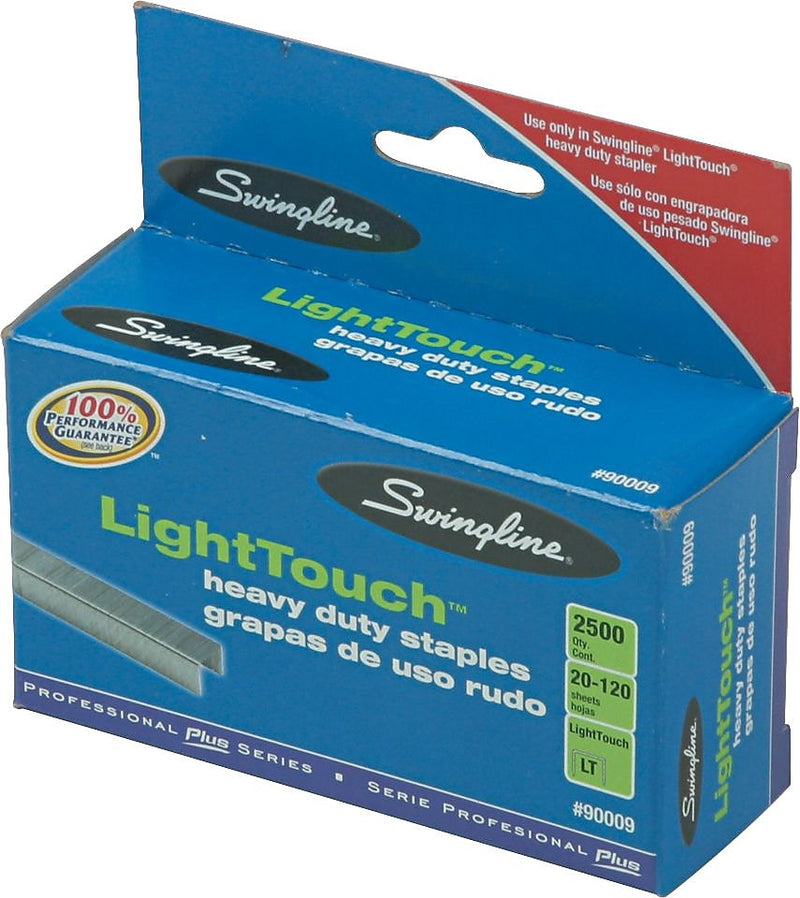 Swingline® LightTouch® Heavy Duty Staples, 5/8" Leg Length, 2,500/Bx (S7090009)