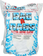 UNITED FACILITY SUPPLY Cotton Cleaning Cloths, White, 1 lbs. (ufsn250cw01)