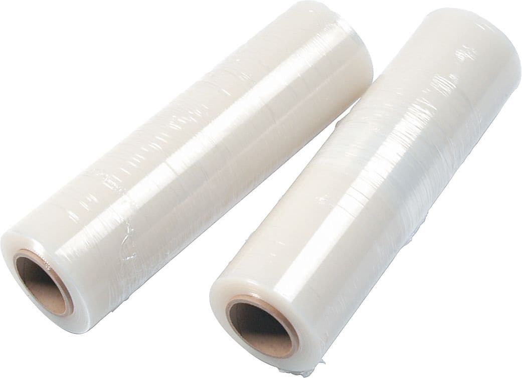18" x 1500' 80 Gauge Blown Stretch Wrap, Clear, 4/Carton (UNV80118)