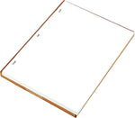 Wilson Jones Ledger Paper, 8 1/2" x 11", White, 100 Sheets/Box (WLJ90310)