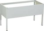 Safco® E-Z Sort® Mail Room Table Base & Shelf, Gray, 28"-36"H x 60"W x 30"D
