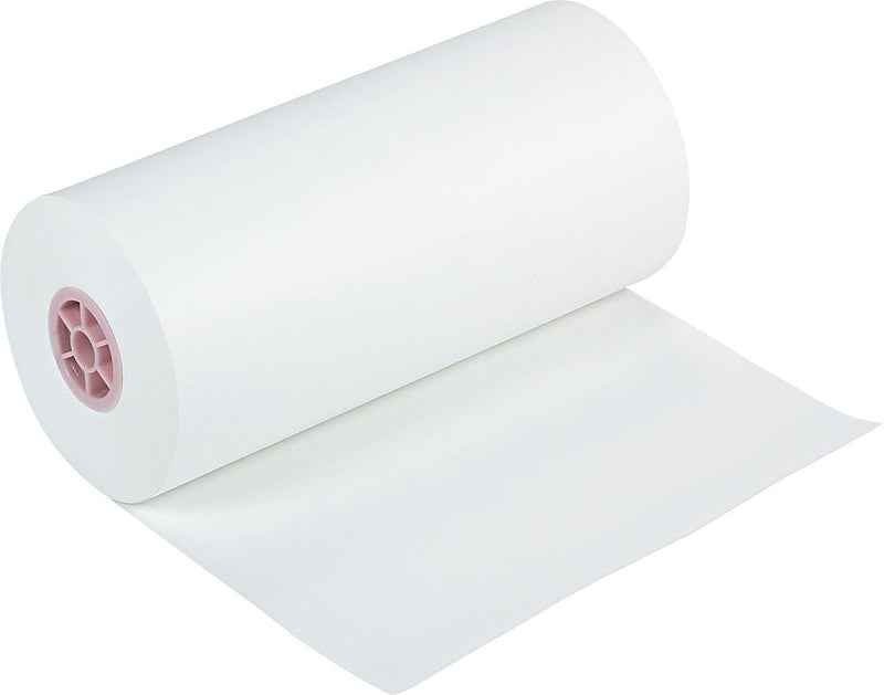 Pacon Kraft Paper Roll, 40 lbs., White Kraft, 18" x 1,000'