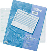 TOPS® Daily Attendance Record, Ruled, 1-Part, White, 11" x 8 1/2", 50/Pk 93284)