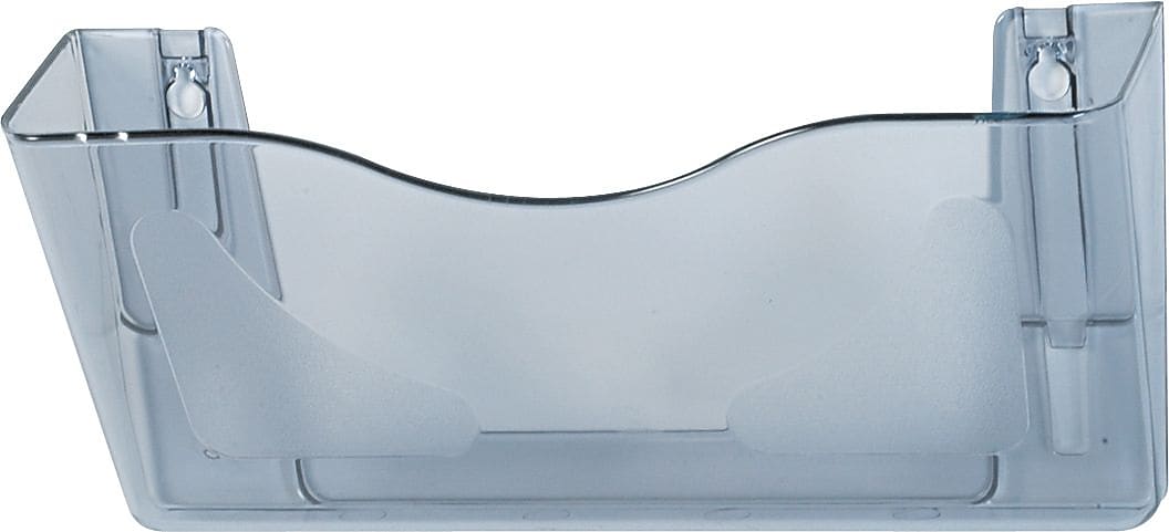 Deflect-O DocuPocket 1-Pocket Plastic Legal Size Wall File, Smoke (63102)